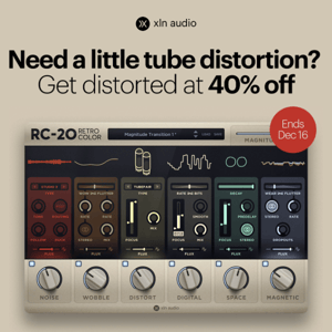 Get distorted with RC-20 Retro Color, now at 40% off