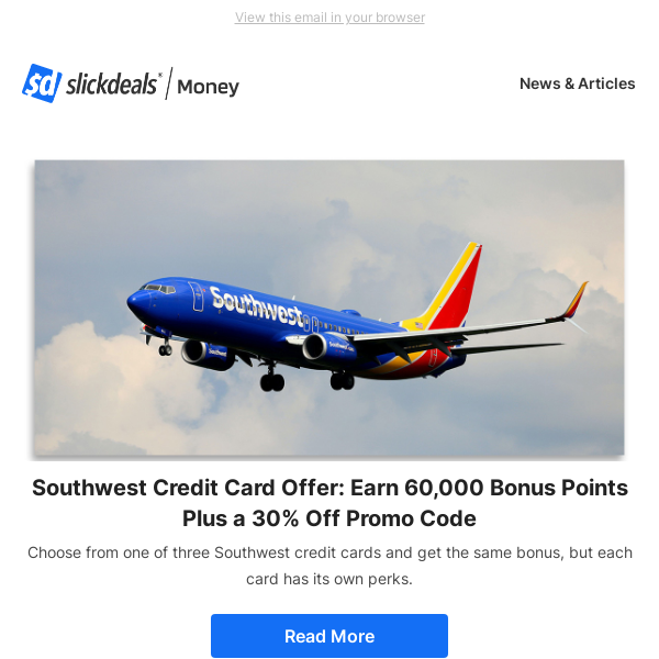 Southwest Airlines Just Launched a New Credit Card Bonus