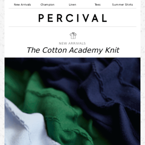 NEW: 100% Lightweight Cotton Knits