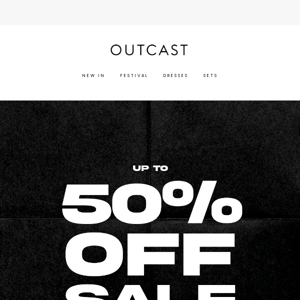 UP TO 50% OFF SALE 🔥