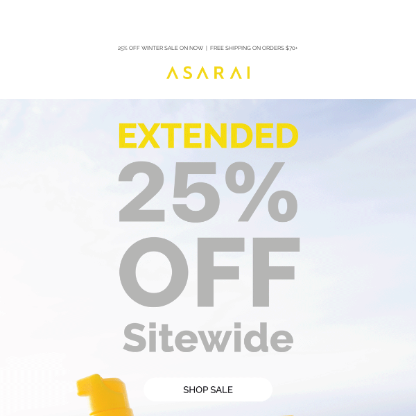 25% OFF Extended