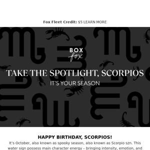 Mess with a Scorpio?