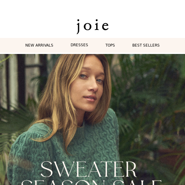 60% Off Our Best Sweaters