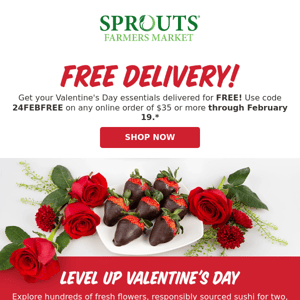 💝 FREE Delivery + Valentine's Day must-haves