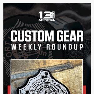 Custom Gear: Weekly Roundup