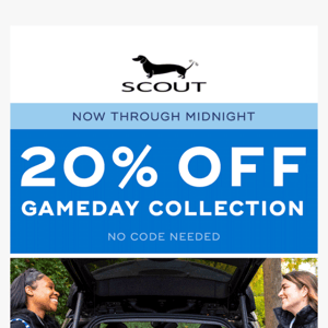 20% OFF Gameday Collection today