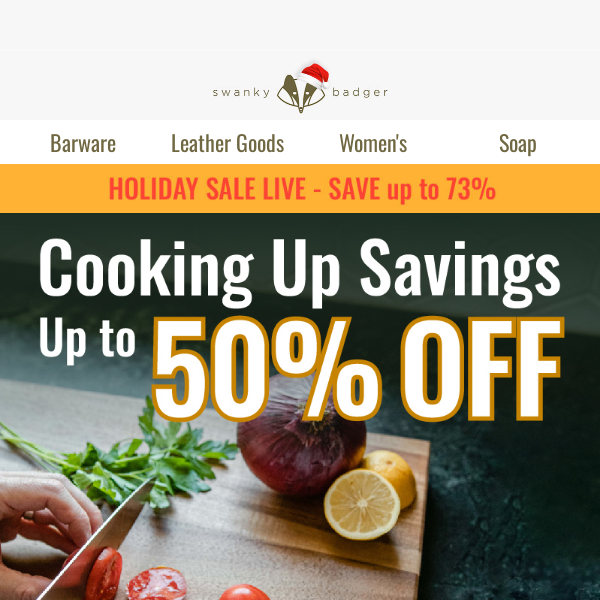 LIMITED TIME: Up to 50% Off Custom BBQ Supplies