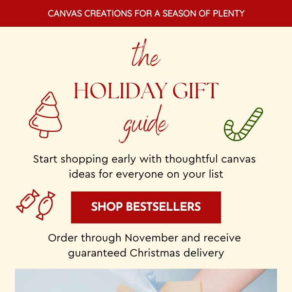 🎁 Holiday Gift Guide: Thoughtful Canvas Ideas