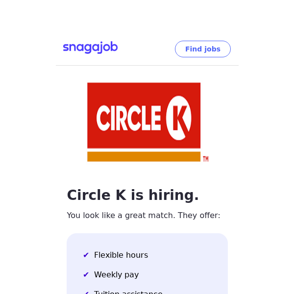 Circle K is Hiring Near You