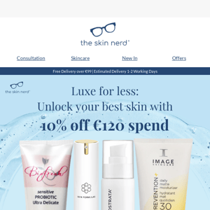 10% off when you spend €120! 👀