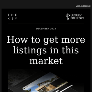 What's the best way to get more listings?
