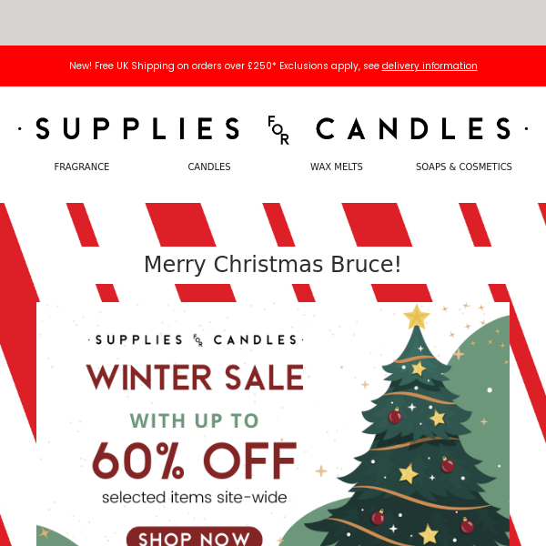 60% OFF: Don't Let The Treats End Supplies For Candles!🎁 😱