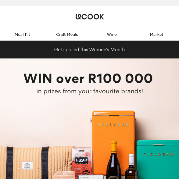 WIN over R100 000 in prizes! 💥