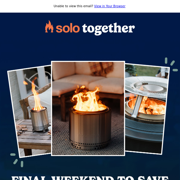 Last Call For Solo Together Savings