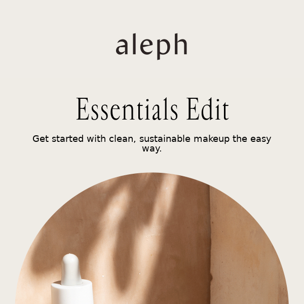 NEW: Meet The Essentials Edit