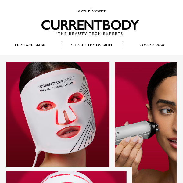 Celebrate self-love with CurrentBody Skin 💗