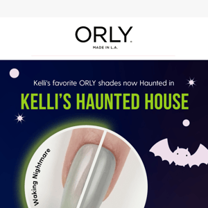 Kelli Came By & "Haunted" Some ORLY Favorites!