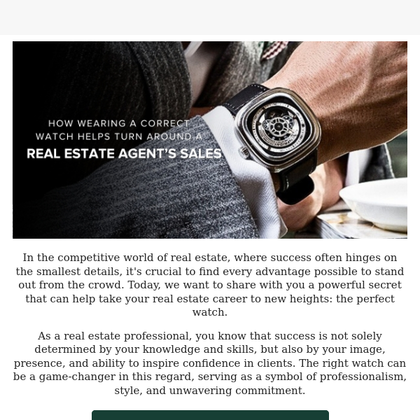 Boost Your Real Estate Sales with the Power of a Perfect Watch