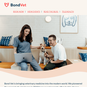 What we’re all about at Bond Vet