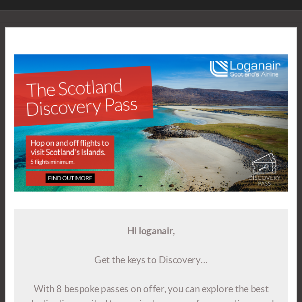 Scotland's Discovery Pass✈️