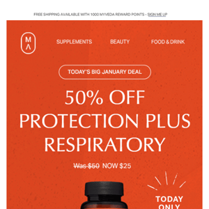 😷50% Off PP Respiratory – Limited Time Offer!😷