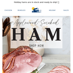 Order Your Holiday Ham 🍖