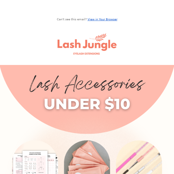 Top Lash Accessories under $10 👏