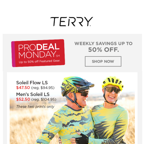 50% off Pro Deals for Her & Him. Today Only!