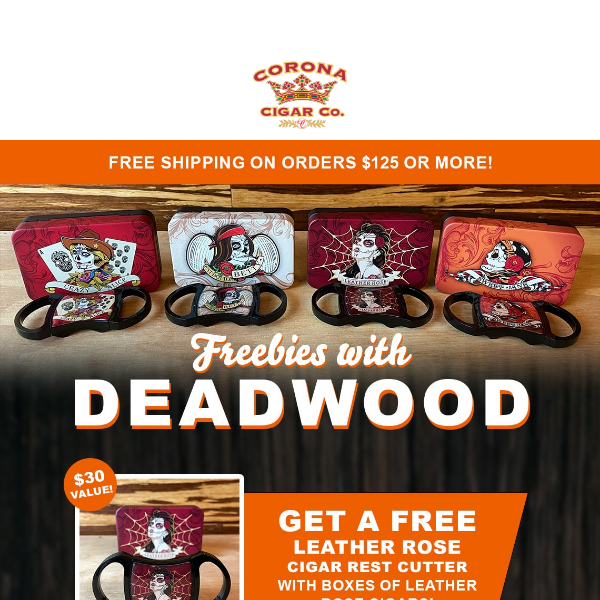 💀 Free Matching Deadwood Cutter!