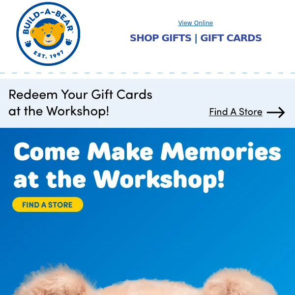 Build-A-Bear Workshop Gift Card