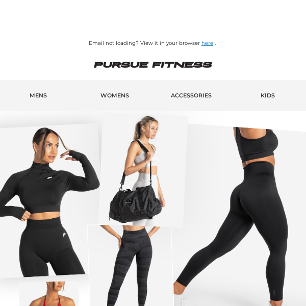 pursue fitness Pursue Workout Set Black - $42 (62% Off Retail