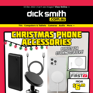 📱Phone Accessories From $6.99 Make the Perfect Stocking Stuffers this Christmas