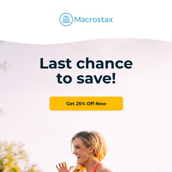 Last chance to SAVE