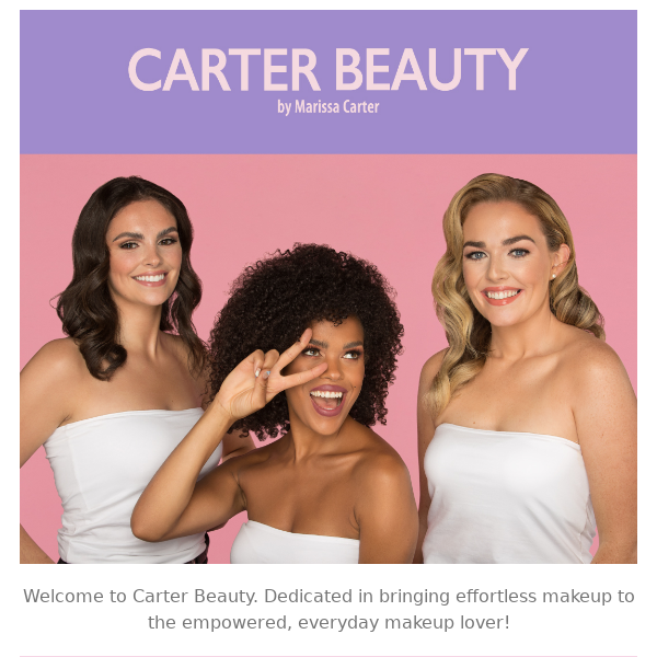 Welcome to Carter Beauty by Marissa Carter