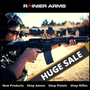 ***MASSIVE SALES FROM RAINIER ARMS***