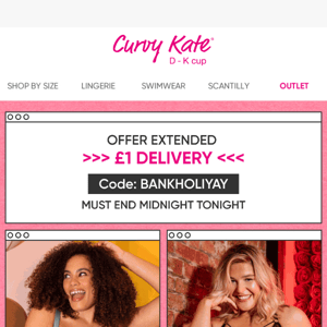 OFFER EXTENDED! Extra 24 hours of £1 Delivery