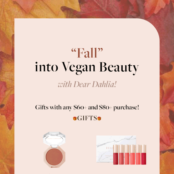 🧡 "Fall" into Vegan Beauty🧡