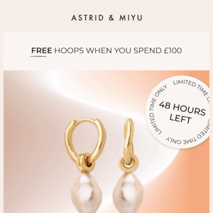Astrid & Miyu, your FREE hoops are calling