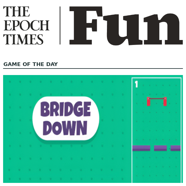 A Thrilling Adventure in Bridge Engineering - EPOCH FUN