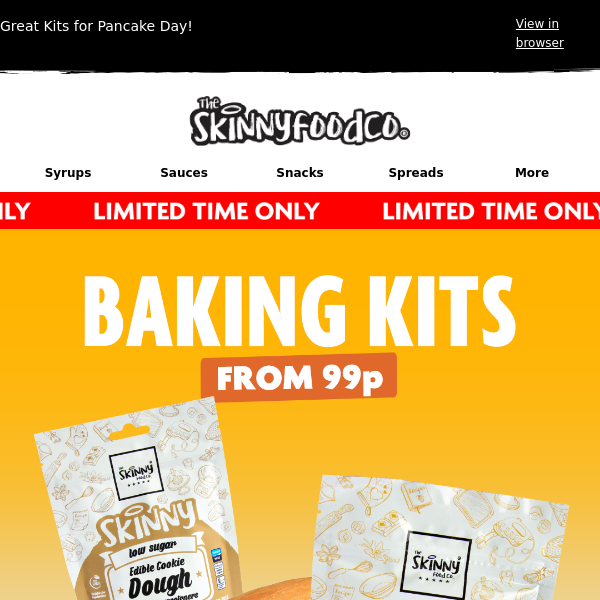 Get Baking Kits From 99p 🥞