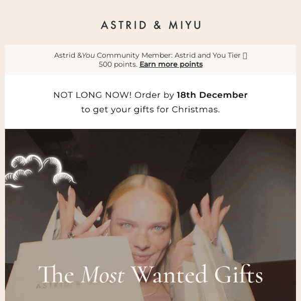 The most wanted gifts of the year