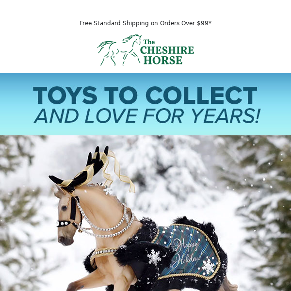Discover the Magic of Holiday Equine Toys