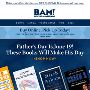 Books for Every Type of Father!