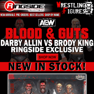 Brody King vs Darby Allin 2-Pack In-Stock! 🩸