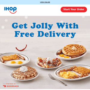 Have a happy holiday with FREE Delivery!