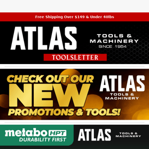 New Tools & Hot Promos @ ATLAS 🔥