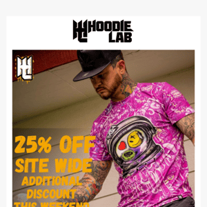 🔥 Exclusive 25% off Site Wide this weekend!