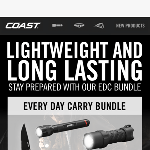 Three lights and a knife for only $39.99