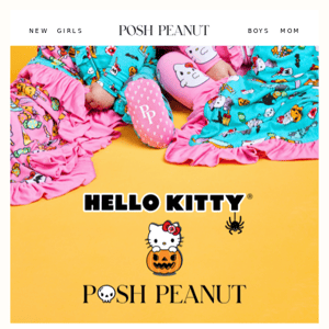 Hello Kitty® x Posh Peanut 🎃