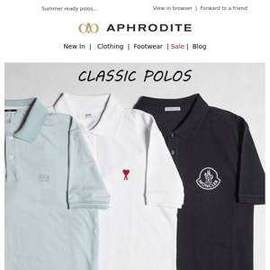 New Polo Shirts!